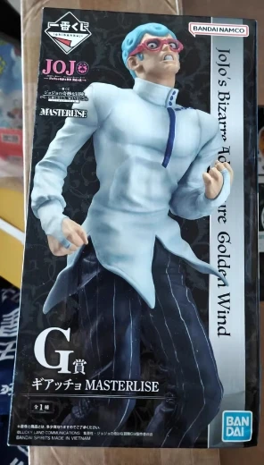 

【Оригинал】BANDAI Ichiban KUJI JoJo's Bizarre Adventure: Golden Wind - HITMAN TEAM G Reward Ghiaccio MASTERLISE Модель игрушки
