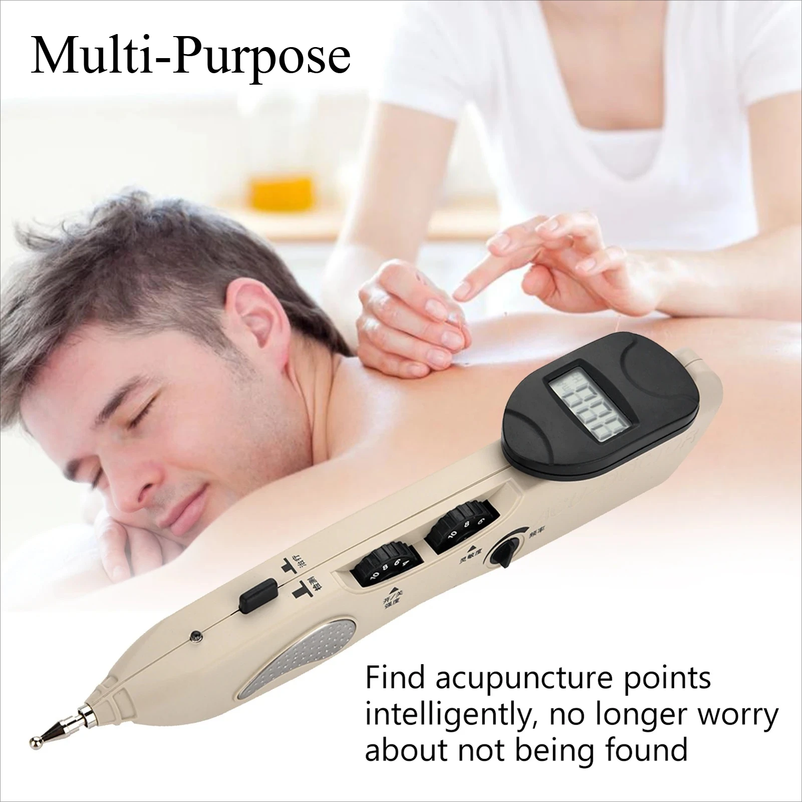 

Умная электронная акупунктурная ручка-детектор точек TENS, массажер для акупунктуры, терапия боли, стимулятор мышц и меридианов