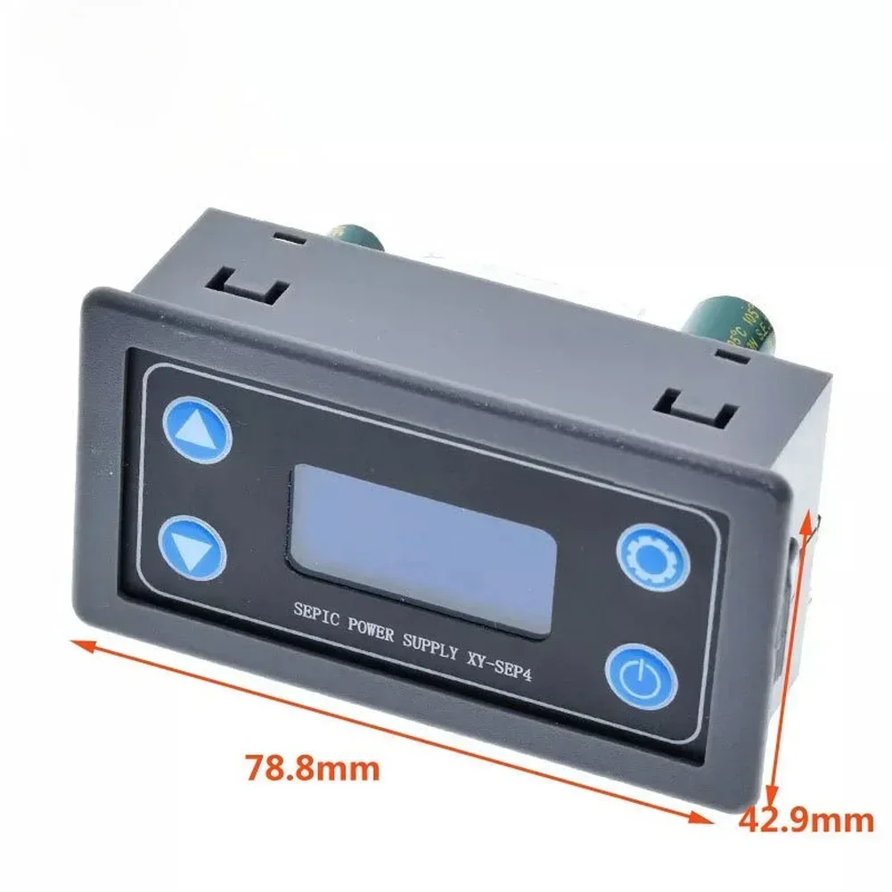 Adjustable Auto Step Up Down Power Supply Module With LCD Display Solar Charging Adjustable Voltage Current For Battery Charging