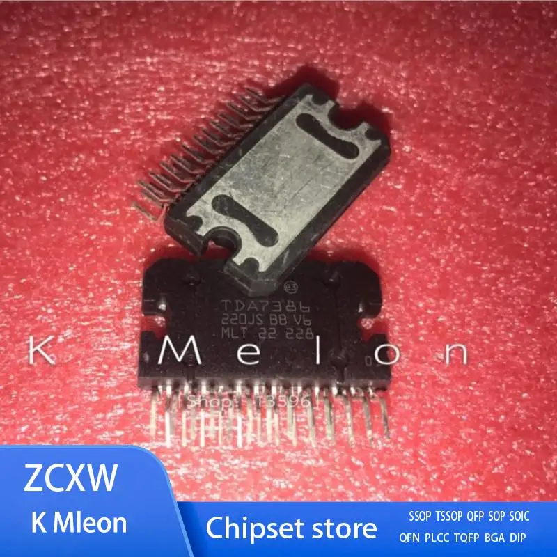 1 PÇS/LOTE TDA7386 TDA 7386 ZIP-25