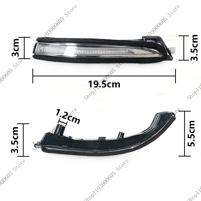 87614F2000 87624-F2000 For Hyundai Elantra AD 2016 2017 2018 Turn Signal Light Side Mirror Repeater Lamp Outside Mirror Lamp