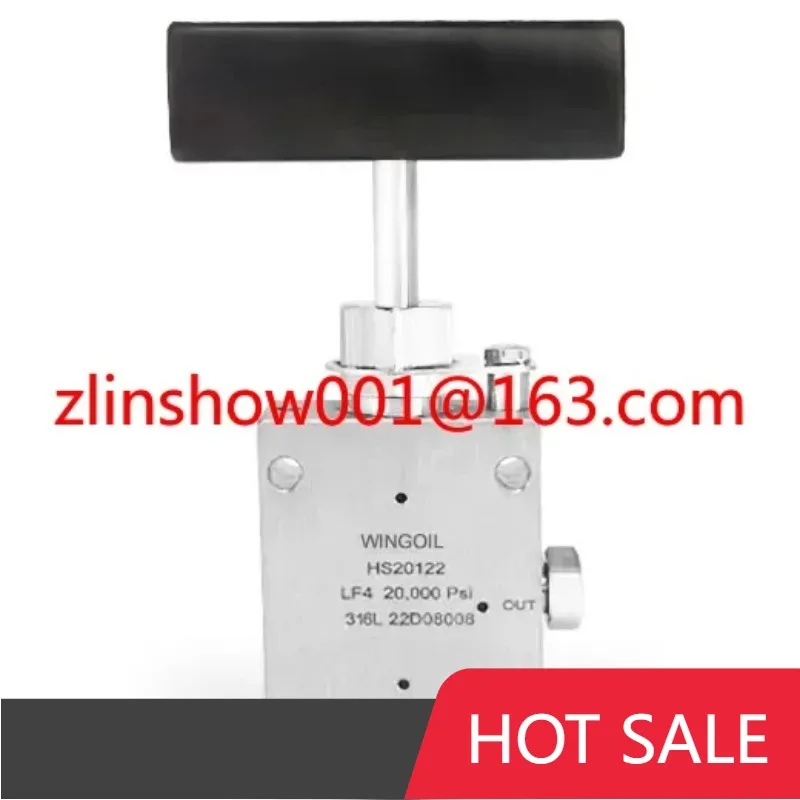 

HS20121 20k Psi 1/4 ''прямой ручной игольчатый клапан высокого давления из нержавеющей стали с резьбой для гидротесторальной машины