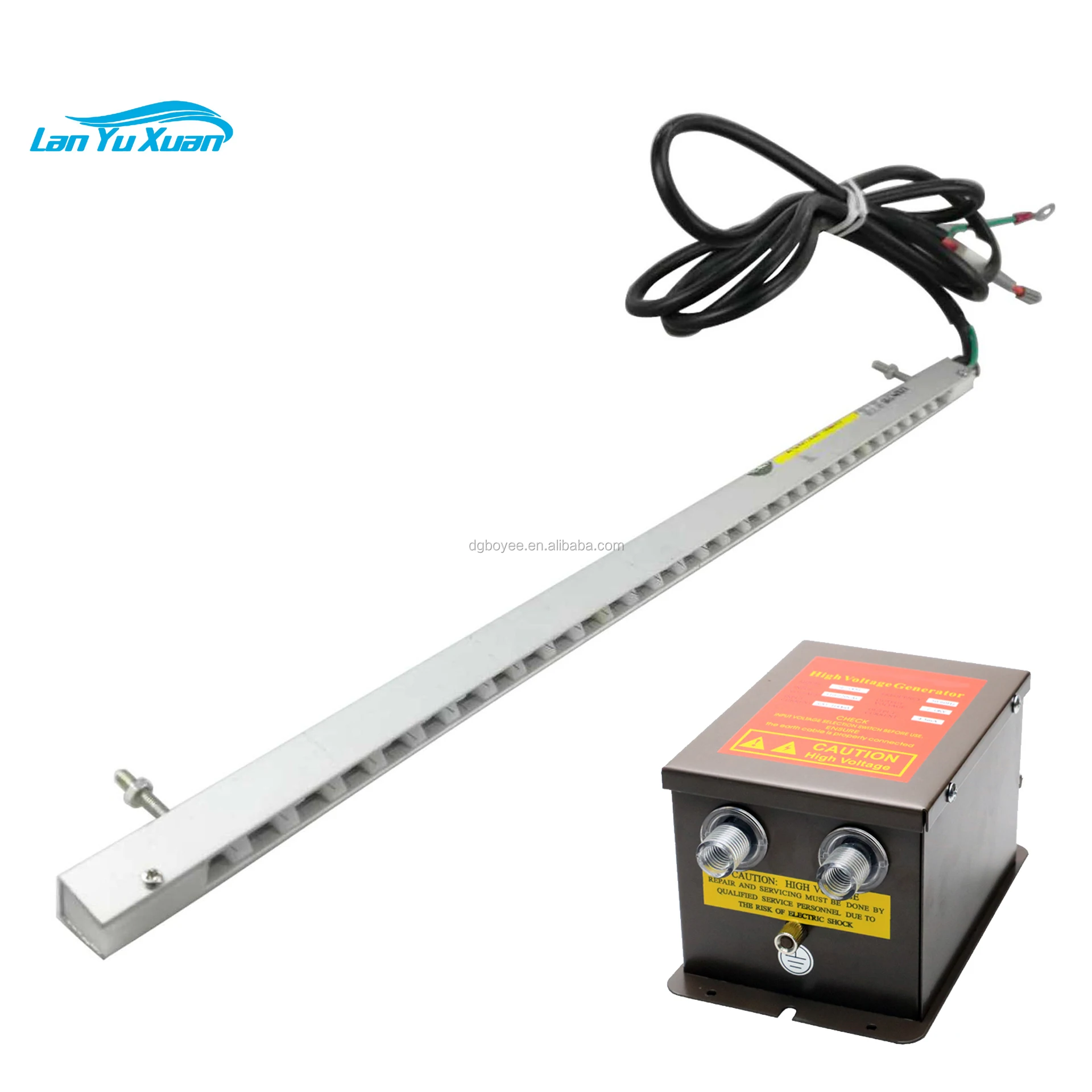 

Customized Ionized Wind Stick Flute Static Elimination Rod, Suitable for High Speed Slitting Machine, Flexo Printing Machine