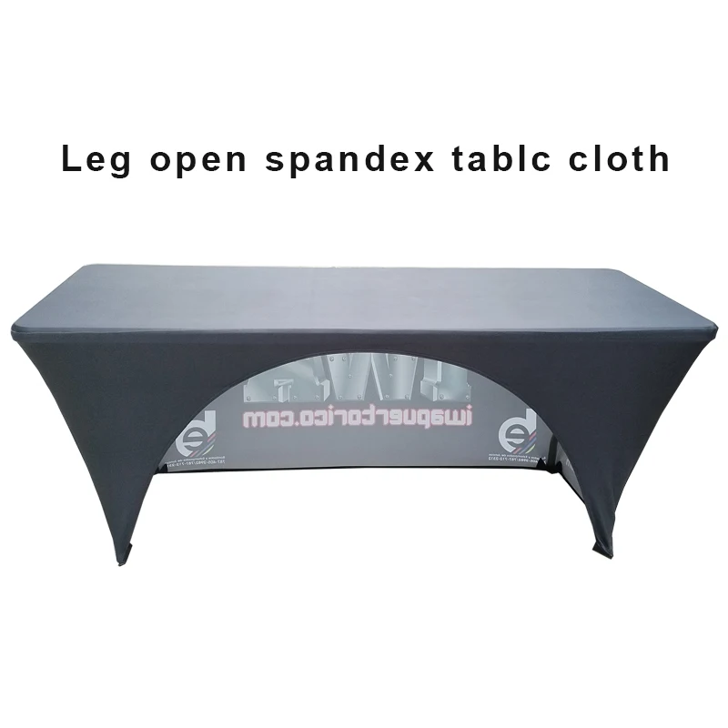 Customzed Table Cover For Outdoor Customized Logos Customized Color For Exhibition Event Outdoor Customized Size 6FT 4FT 8FT