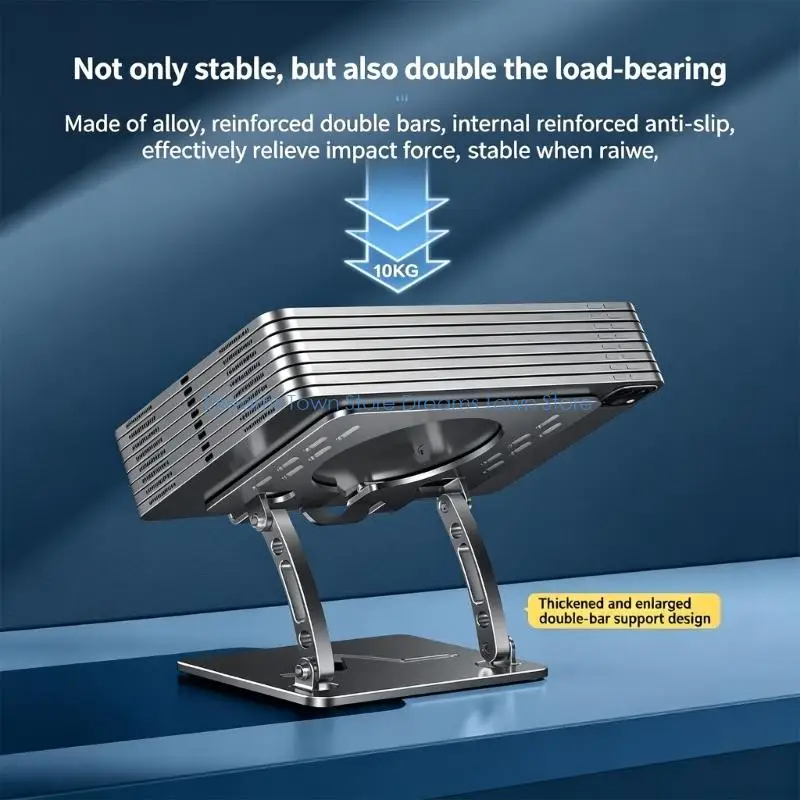 Portable Foldable Laptop Stand With NonSlip Base