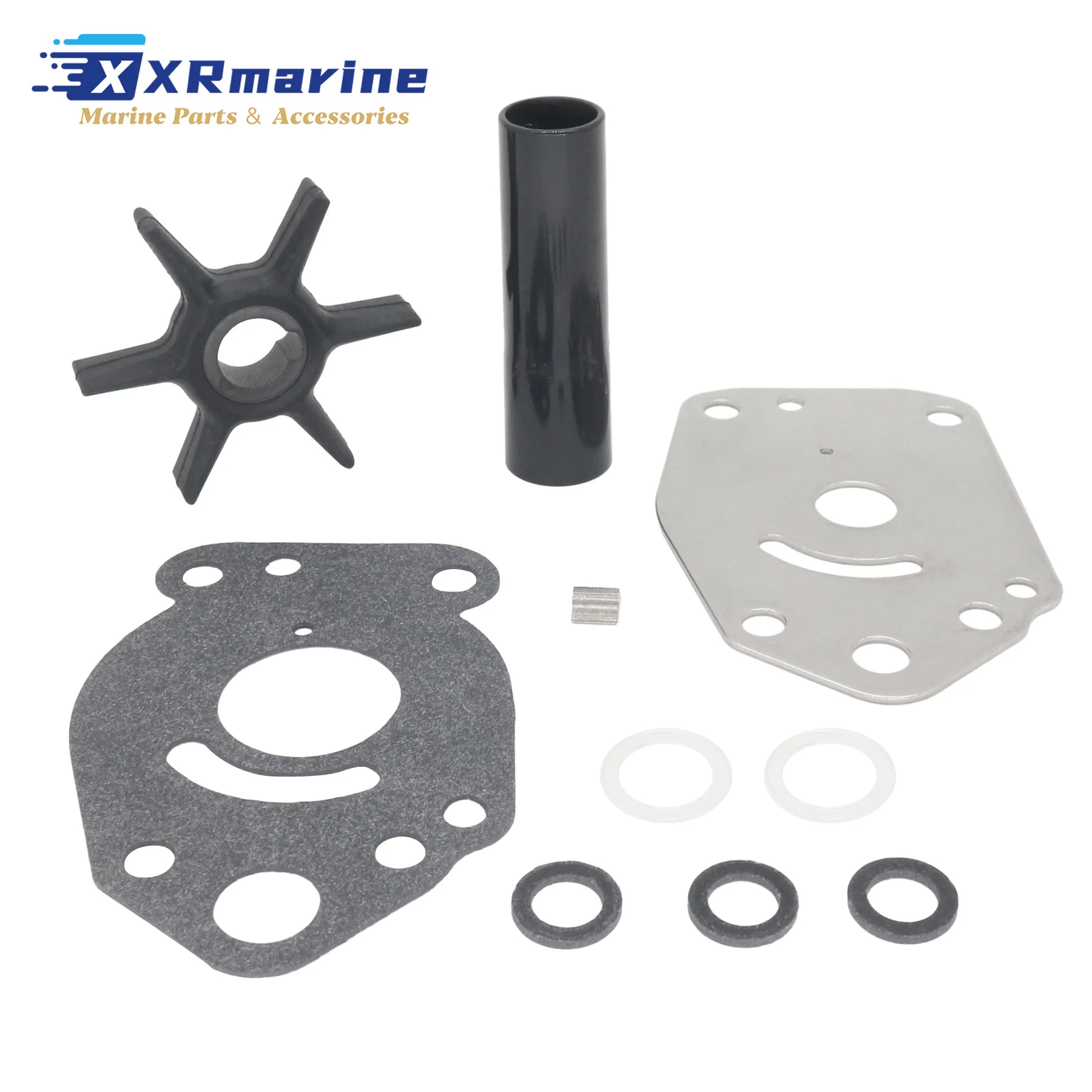 

Water Pump Impeller Repair Kit Fits for Mercury Marine Outboard 4 Stroke 6 8 9.9 15 HP Motor Replaces 42038Q3 42038T4 42038T3