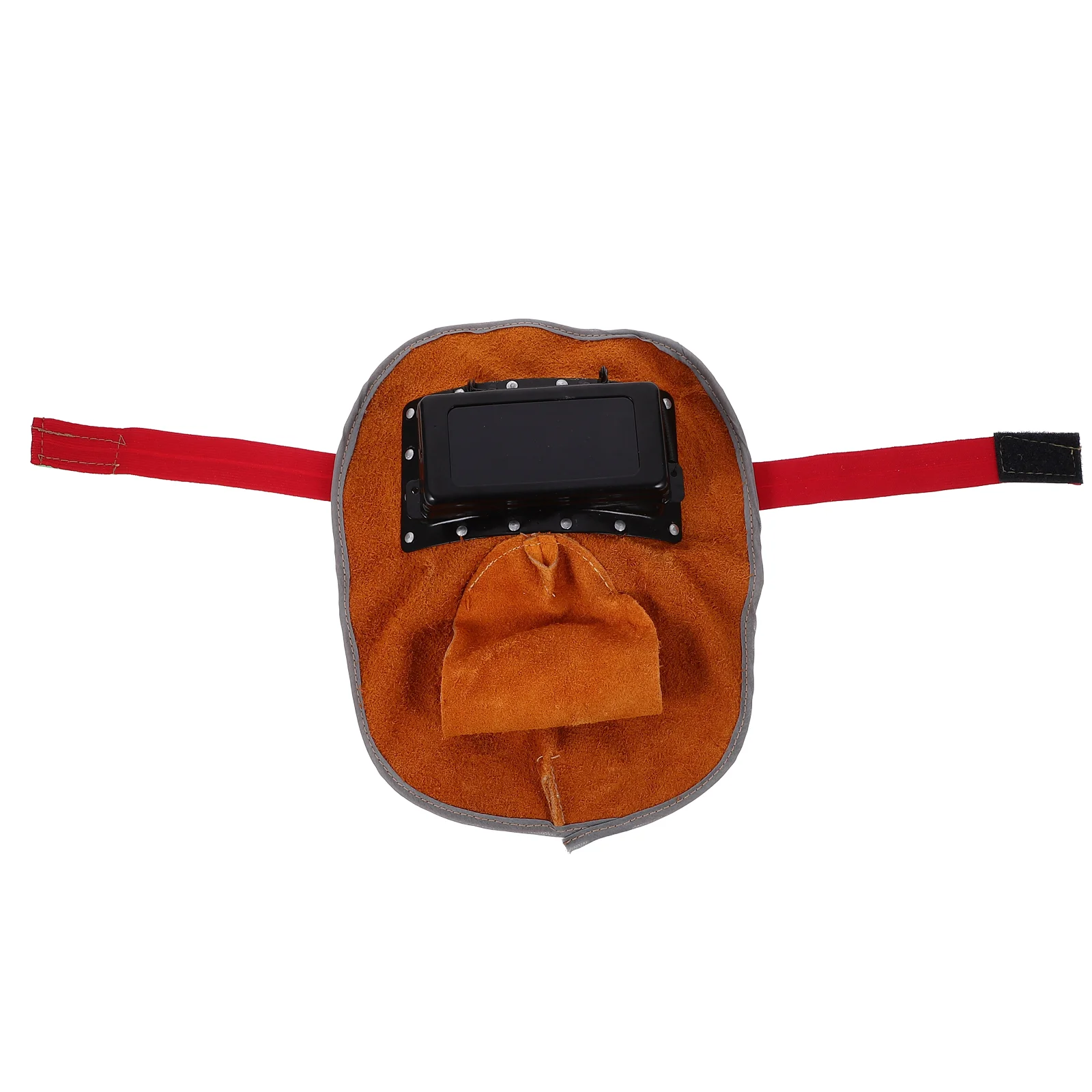 1PC Adjustable Suede Welding Mask Lens Wider View AntiGlare HighTemp Resistant Lightweight Fully Automatic