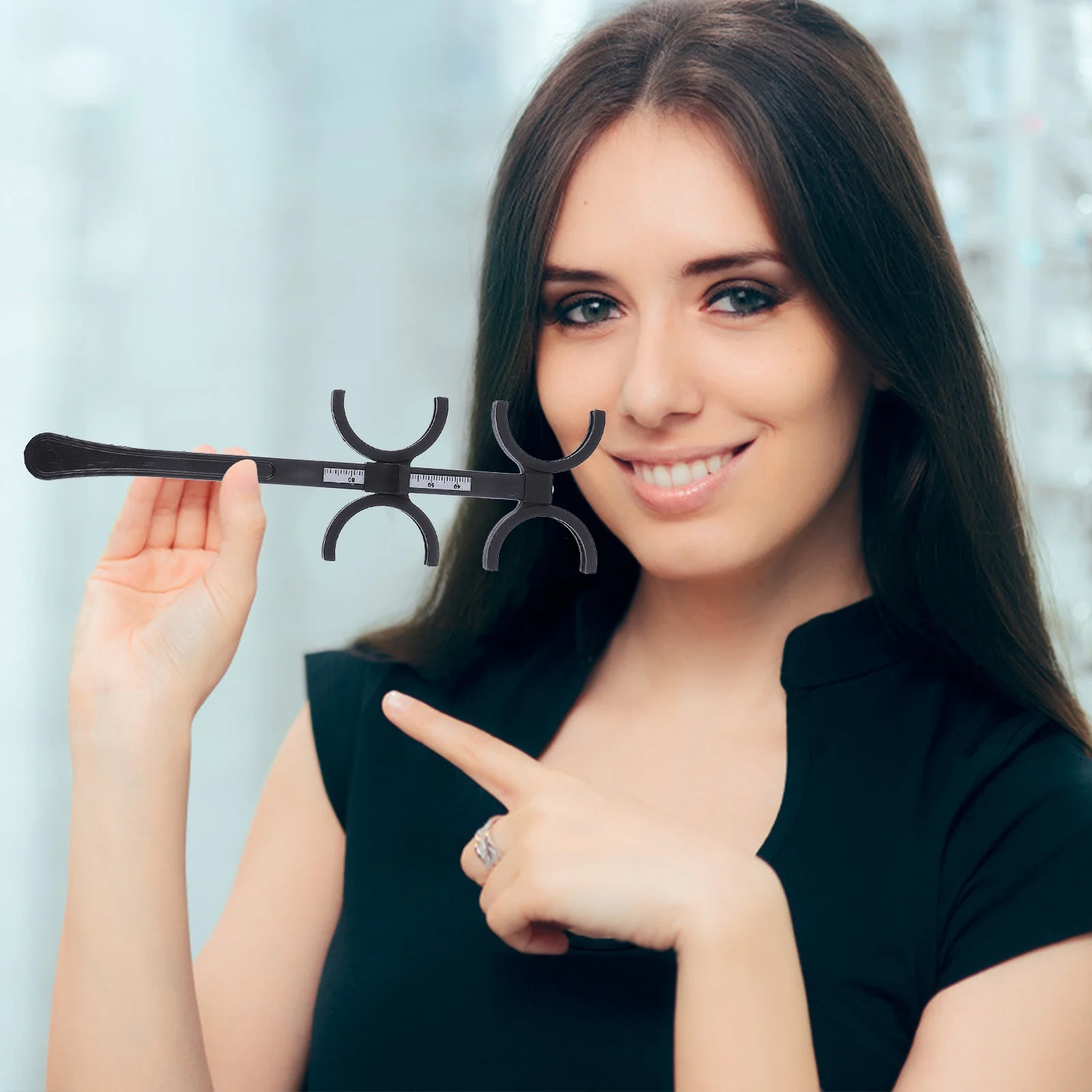 1Pcs Optical Flipper Vision Training Tool for Eye Exercise Useful Optometry Flipping Device Ophthalmic Test