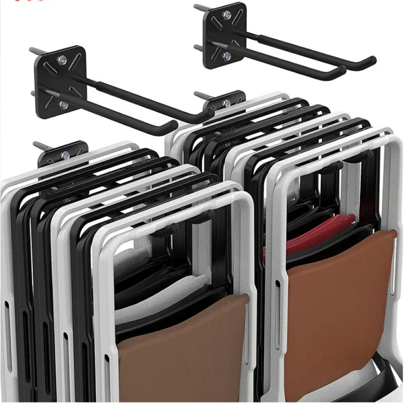 1PC Garage Storage Utility Hooks Heavy Duty Wall Mounted Storage Hook For Chairs Ladder Strollers Power Tools Garden Tools