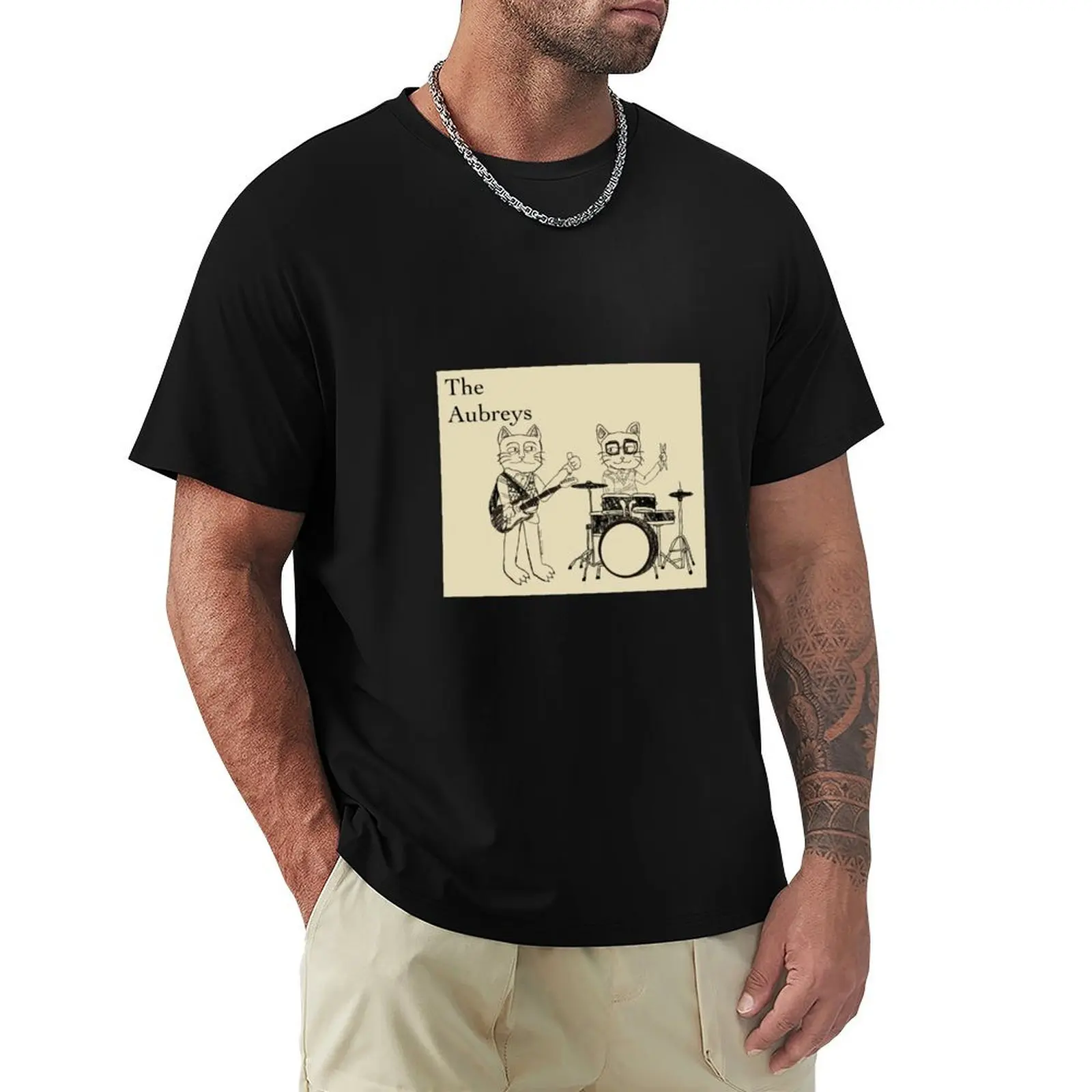 

the aubreys but it’s like that cat shirt T-Shirt valentines clothes man clothes heavyweights cute clothes t shirts for men