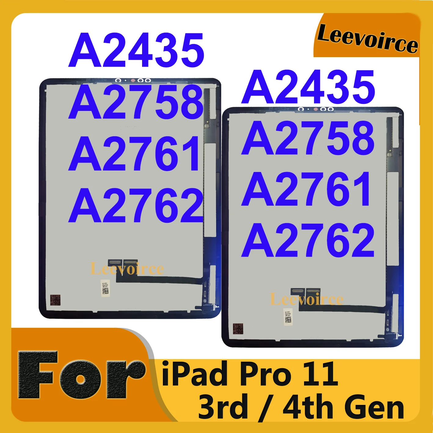 Tablet Display For iPad Pro 11 A2435 A2758 A2761 A2762 A2301 A2377 A2459 A2460 Lcd Touch Screen Digitizer Panel Assembly Parts