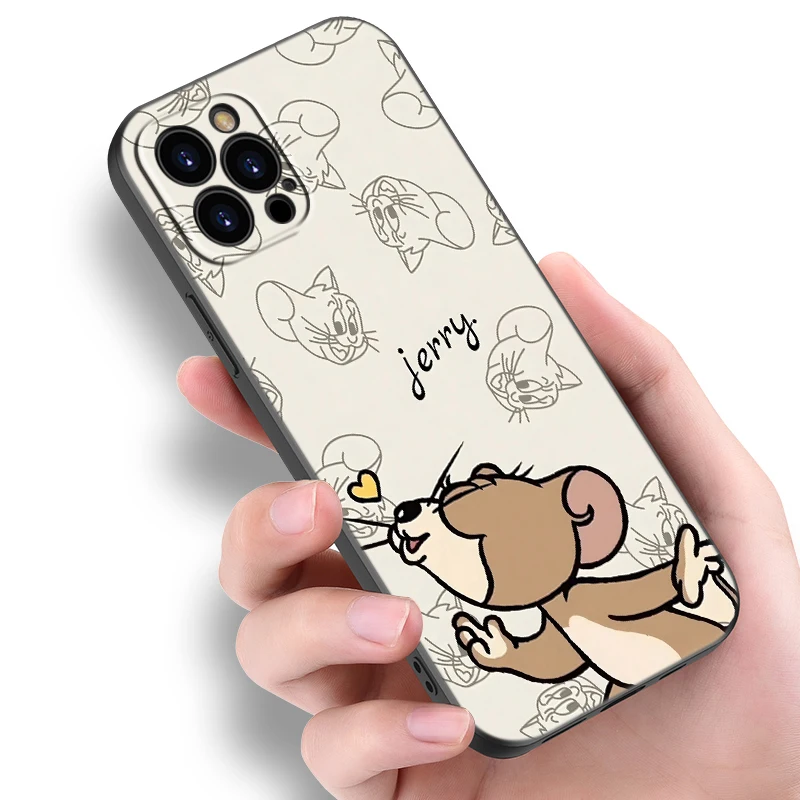 T-Tom And J-Jerry Case For Samsung Galaxy A55 A54 A53 A52S A35 A34 A33 A32 A25 A24 A23 A22 A15 A14 A13 A12 A73 A71 A70 A51 A50