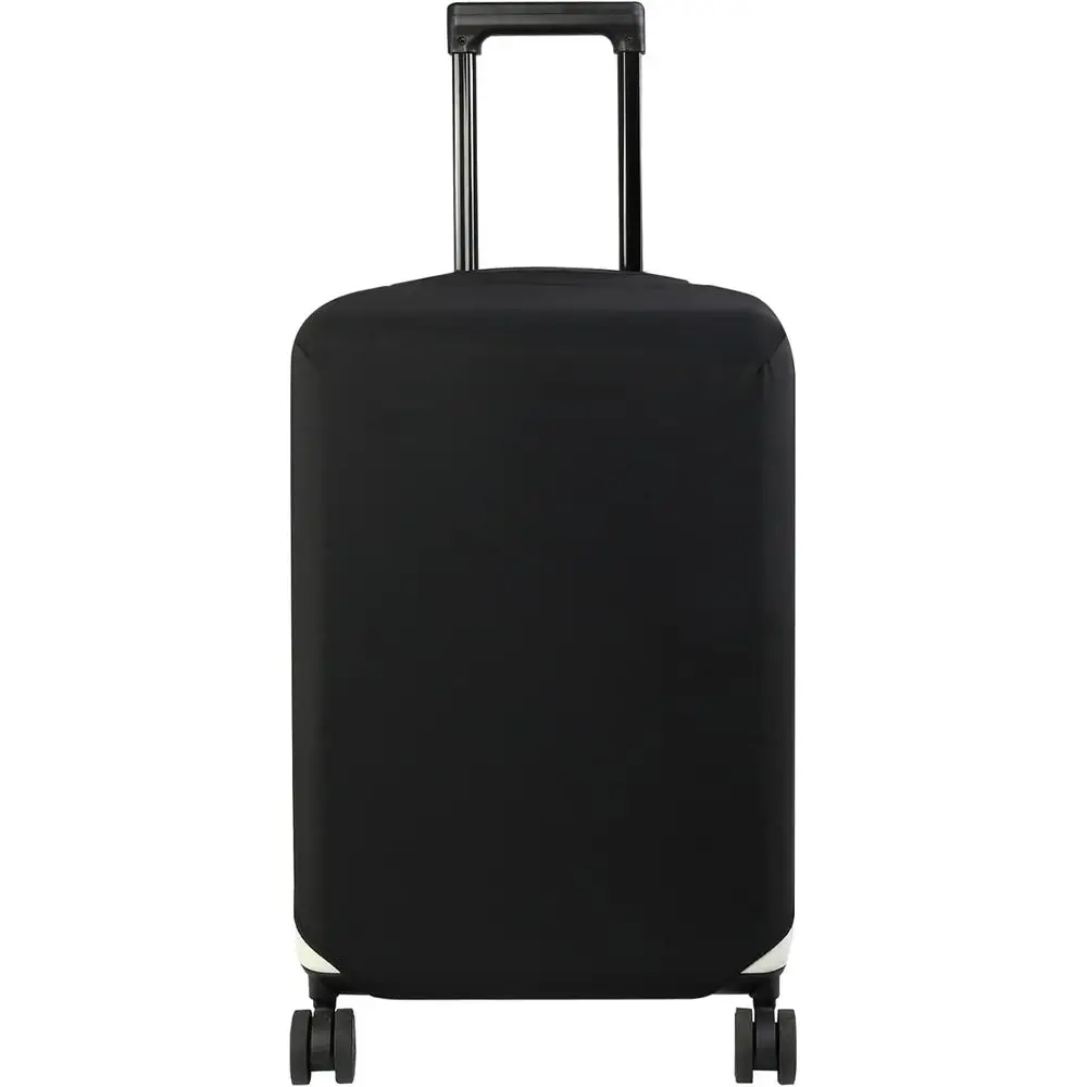 Washable Large Suitcase Cover - 27-30 Inch Travel Protector (Black, Large)