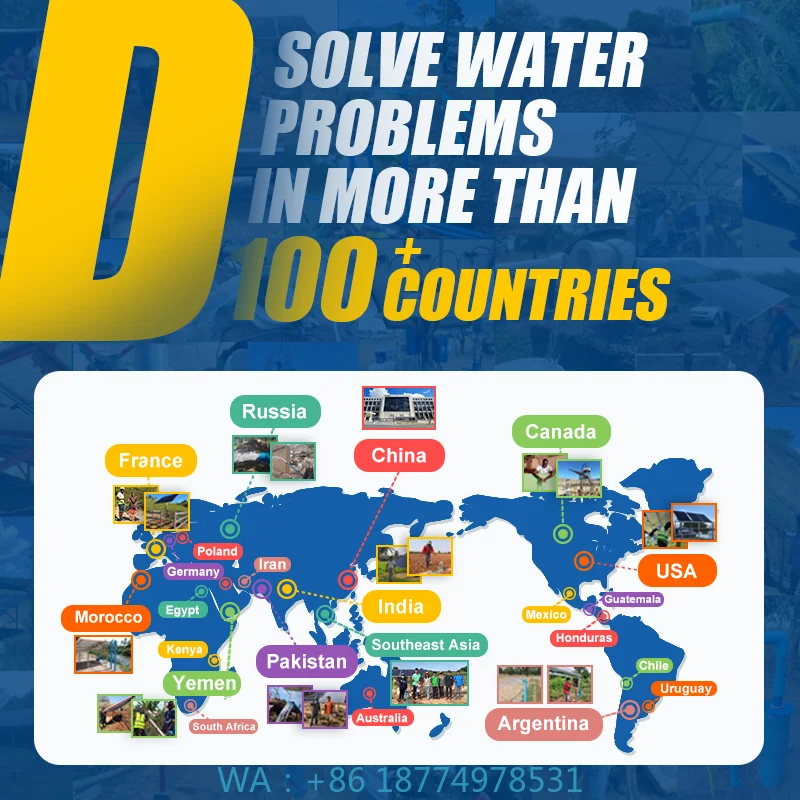 

r Насос Иригационная система Bombas De Agua Sumergibles SolaresChina 4/6 дюймов 530 В 4000 Вт 88 м 36 м3/ч Сверло Солнечная вода