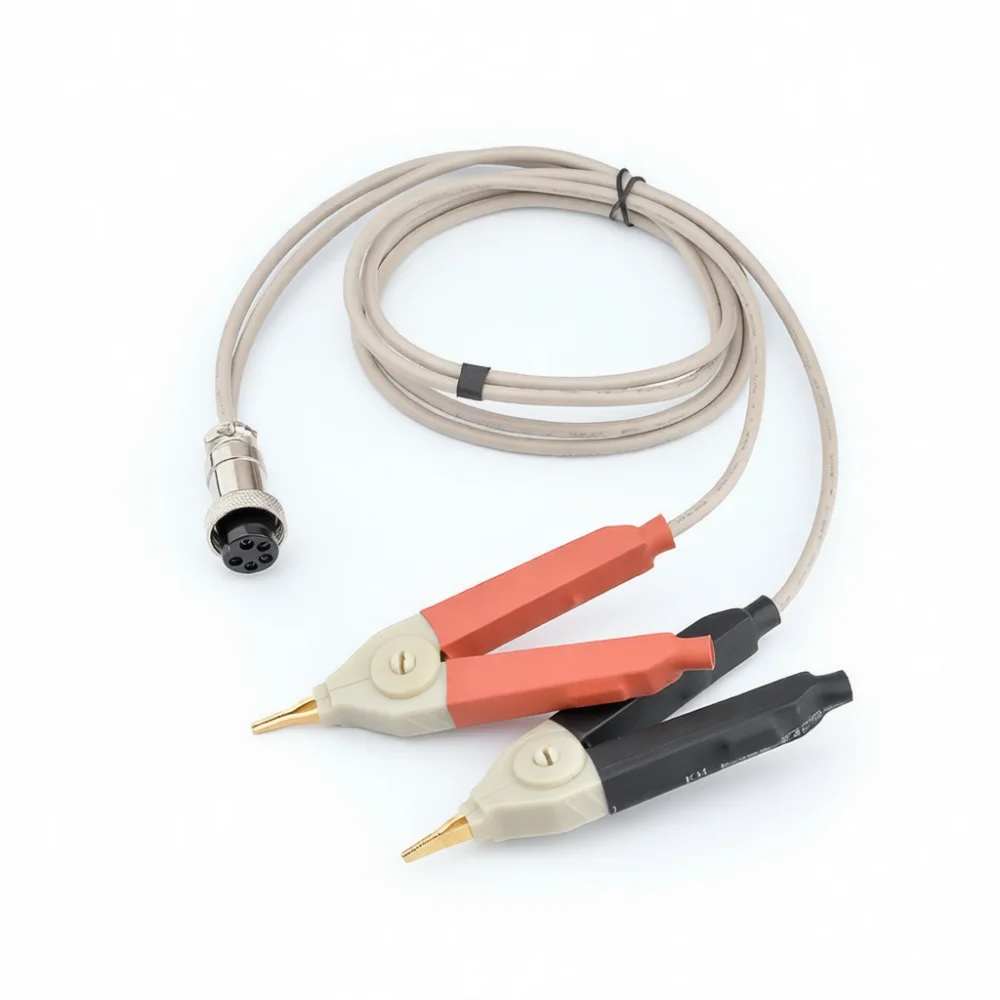 Enhanced Kelvin Testing Probe For LCR Meter SMD Patch Clamp Professional Electronic Component Resistance Meter