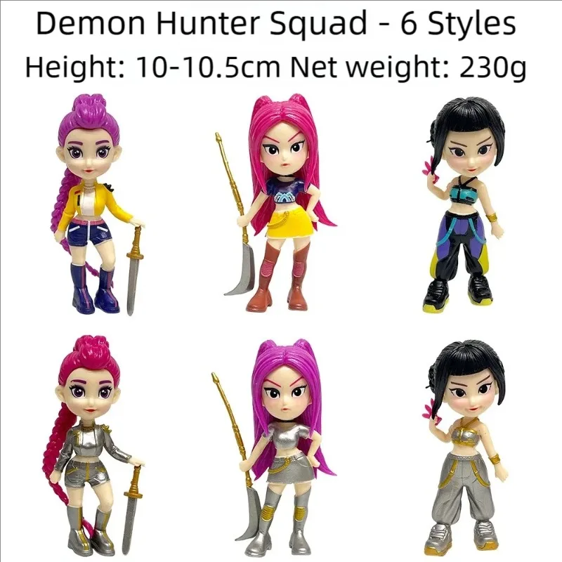 Kpop Demon Hunter cartoonfiguren verzamel blinde doos Leuke mooie stijl vinylpop Klein standbeeld Desktopdecoratie voor geschenken