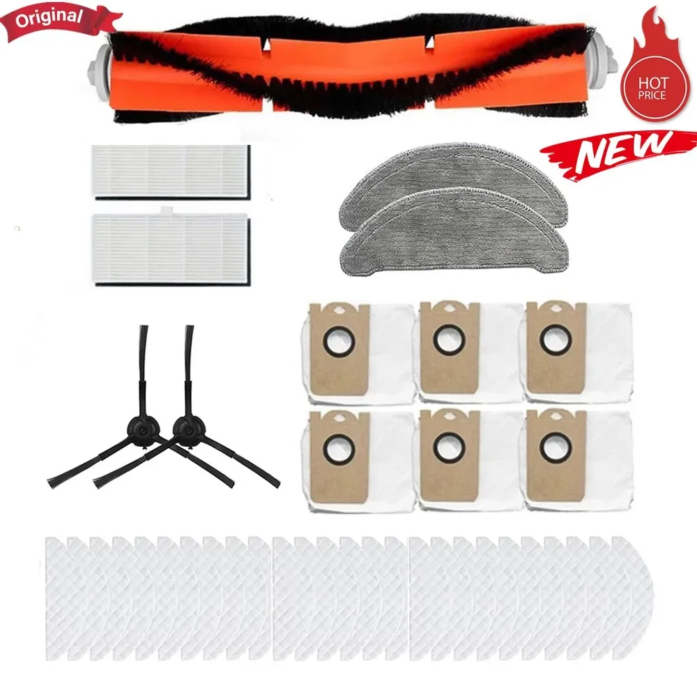 

Imou Robot Vacuum Cleaner Original Accessories Hepa Filter Mop Main Side Brush Dust Bags Spare Parts Replacement Parts Kit