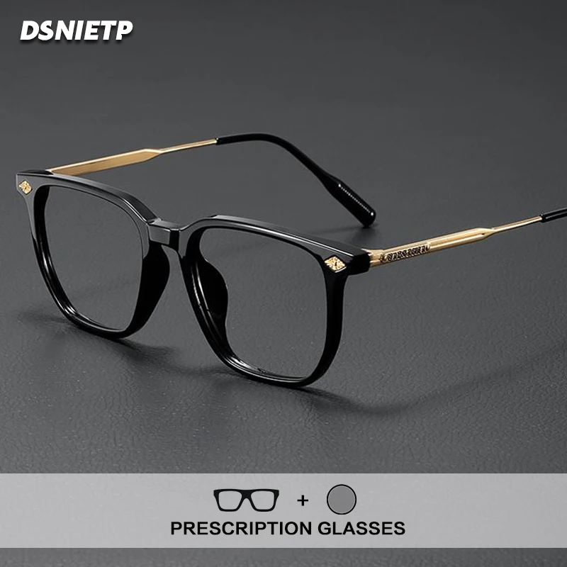 

Dsnietp Ultra Light TR90 Reading Glasses Men Anti Blue Light Prescription Glasses Frame Women Photochromic Myopia Eyewear