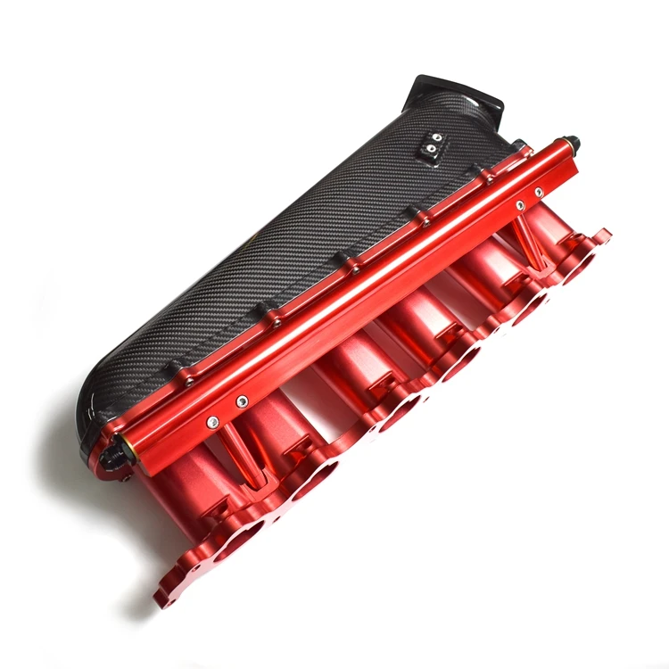 SK CUSTOM New Aluminum Intake System Intake Manifold For 1JZ 2JZ Engine In Other Auto Engine Parts