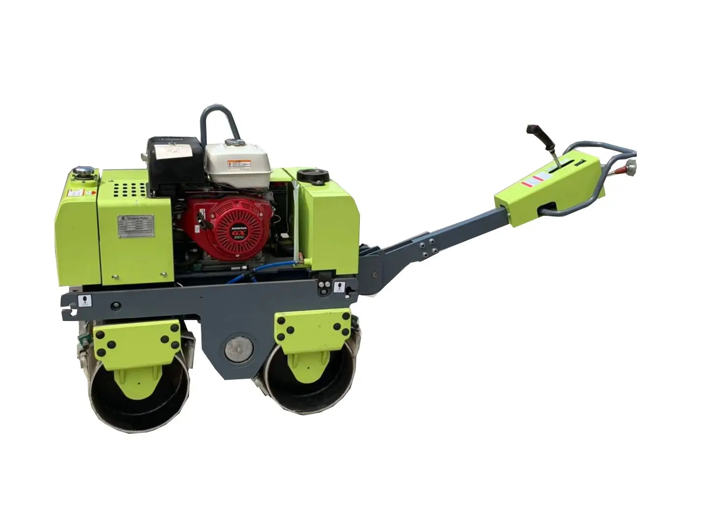 Two-wheel hand-held vibratory roller made in China