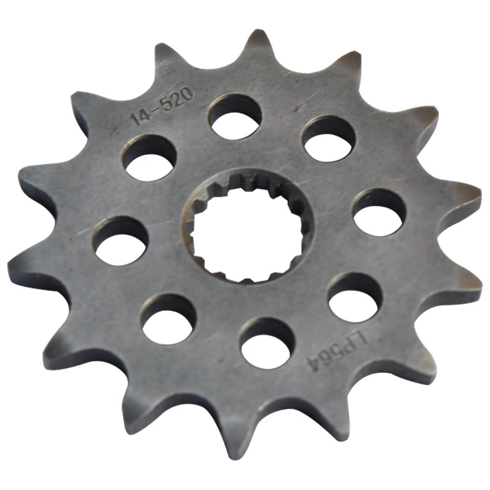 520 Motorcycle Front Sprocket For Yamaha DT200 DT200R 89-95 XVS125 Dragstar 125 2000-2004 WR200 91-93 YZ125 87-04 WR125