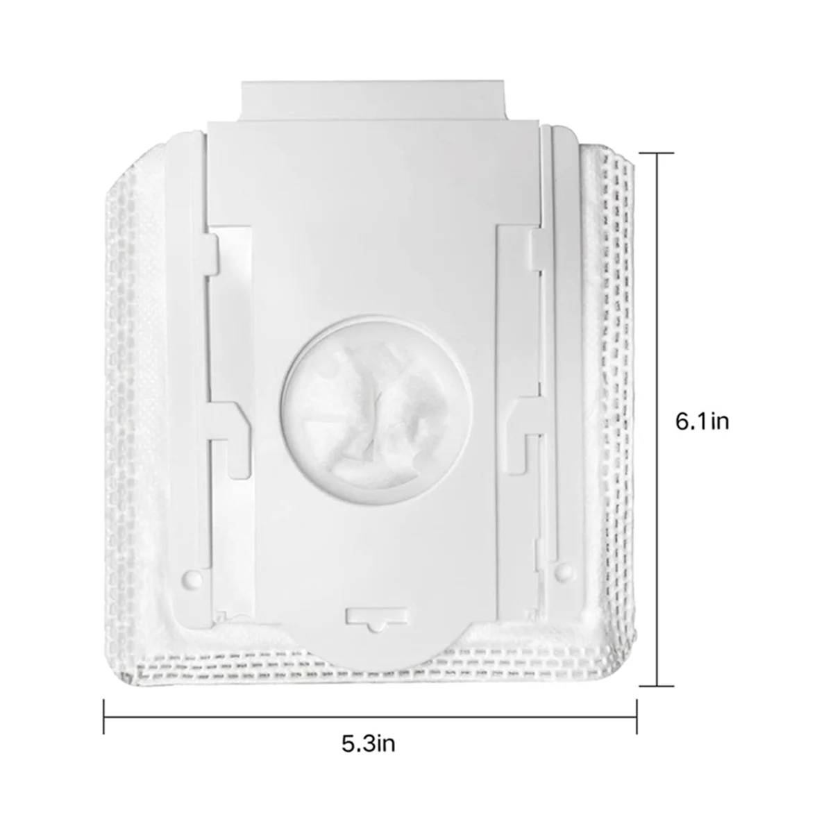 أكياس فلتر الغبار للمكنسة الكهربائية A09G-18Pcs تناسب أكياس الغبار ADB90 لقاعدة محطة تنظيف المكانس من سلسلة Jet