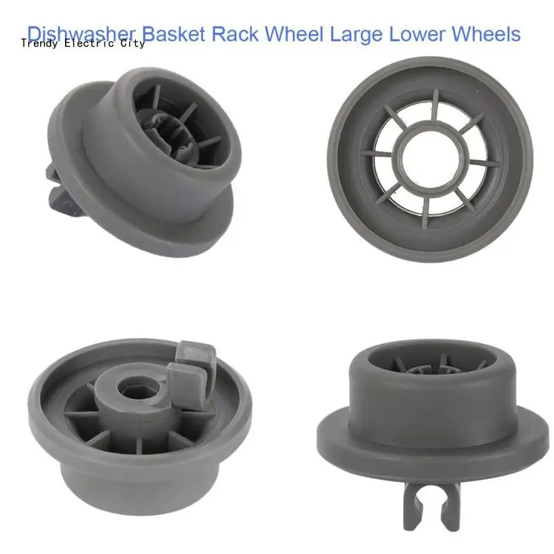 Pieza repuesto para rueda lavavajillas R9CD, rodillos para lavavajillas, pieza plástico para lavavajillas