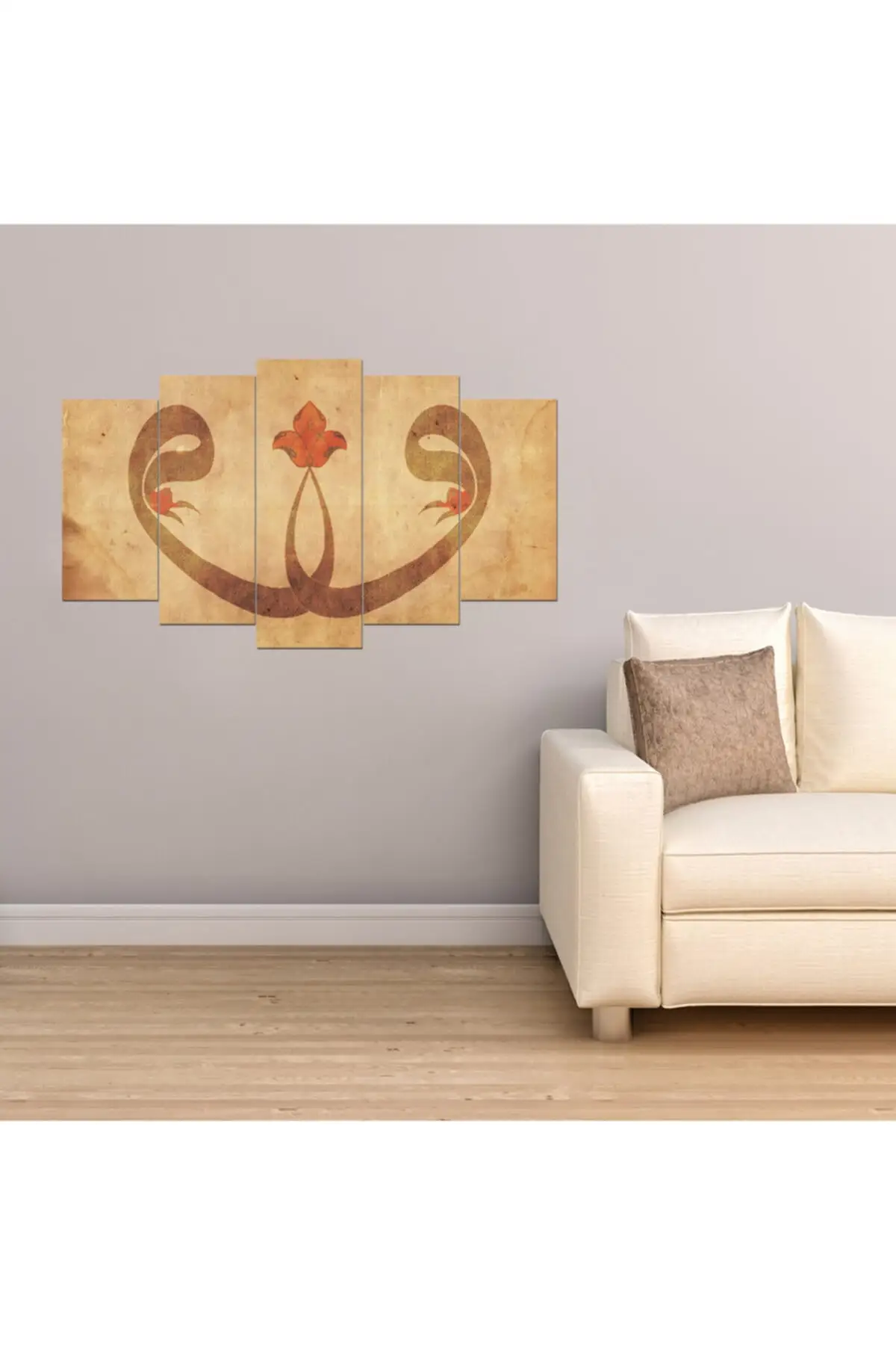 

DOLBOVI Vav religious 5 piece canvas wall painting