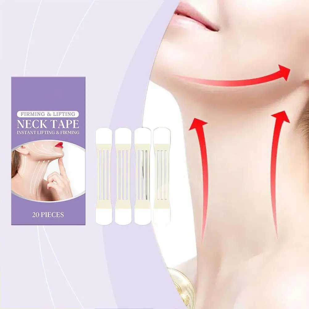

20 patches Neck Mask Patch Collagen Gently Nourishes Lifts The Neck Skin Providing Elasticity Moisturization Skincare