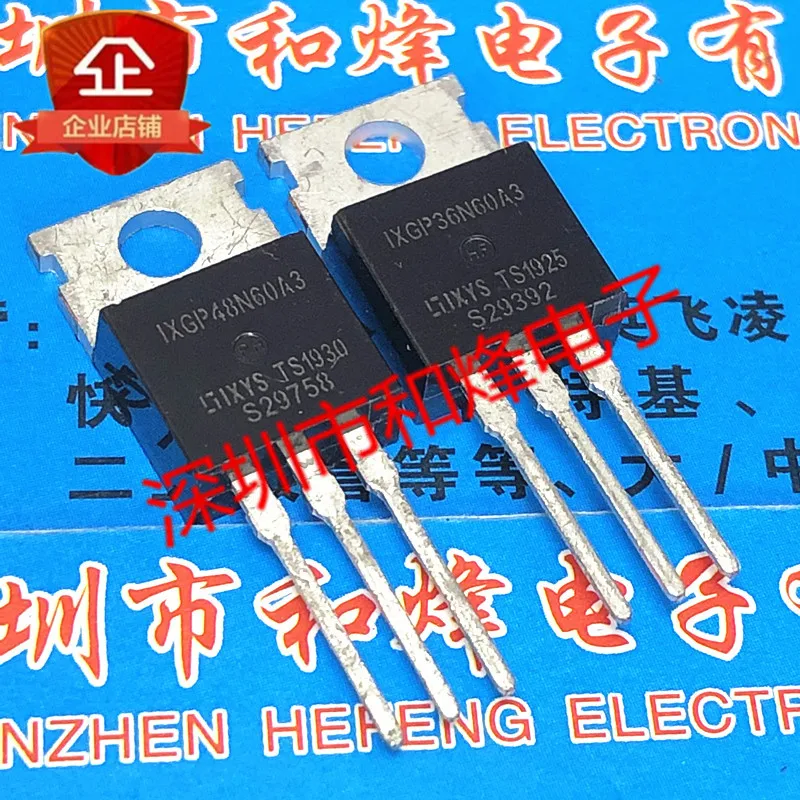 10PCS/LOT IXGP48N60A3  TO-220 600V 48A    Datasheet - Electronic Component for Professional Use