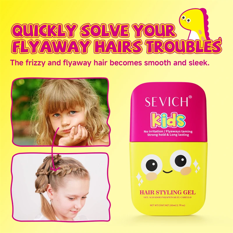 

Hair Styling Wax Cream Set Anti-frizz Smoothing Long-lasting Hold Control Broken Wax Back Hair Styling Hair Pomade Stick For Kid