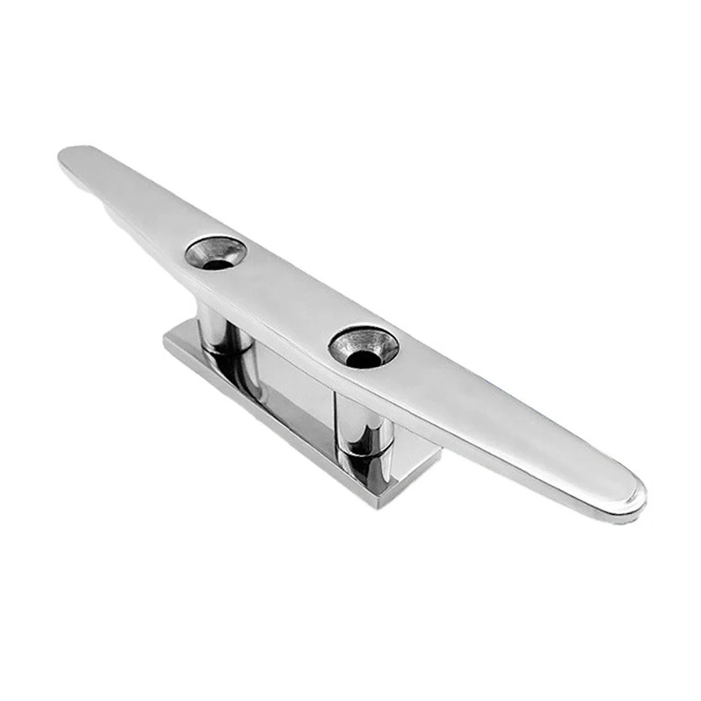 

Boat Mooring Cleat Deck Rope Cleat 316 Stainless Steel Easy Installation Cleat Minimalist Design Pre-drilled Holes