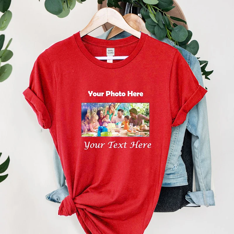 100% reine Baumwolle, personalisierte T-Shirts, geeignet für Männer und Frauen, Familien, Paare, Freunde, Teams und als Geschenke. – Detail 13
