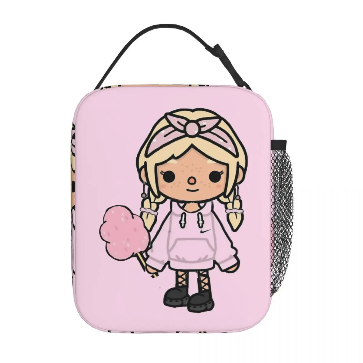 Insulated Lunch Bags Toca Life Box Toca Boca Cute Game Merch Lunch Food Box Ins Style Thermal Cooler Bento Box For Work