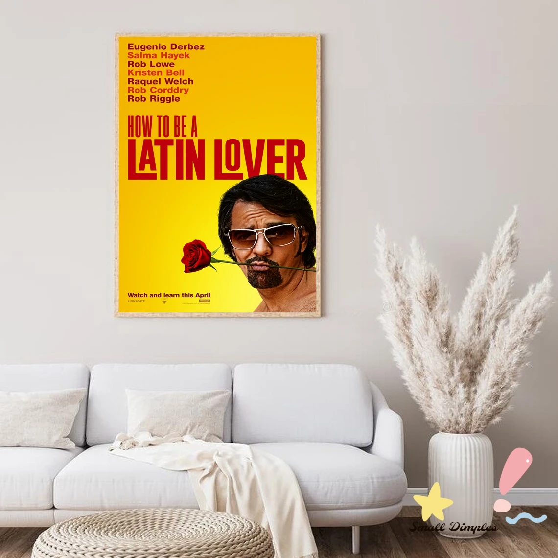 How To Be A Latin Lover Movie Poster Canvas Art Print Home Decoration Wall Painting ( No Frame )