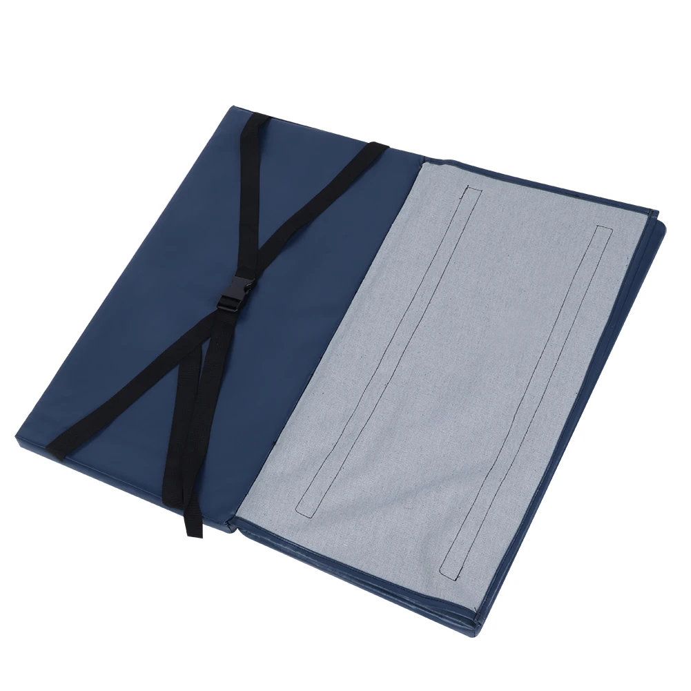 Pedal de silla de ruedas para discapacitados, almohadilla elevadora, accesorio Protector de cojín para piernas (16x20x1in azul)