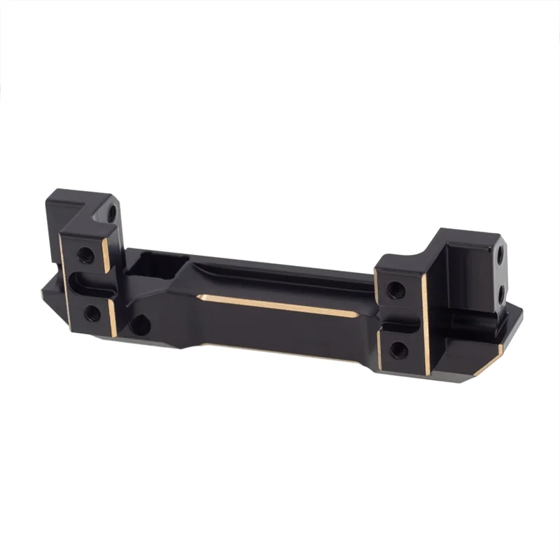 Brass Front Bumper Mount Servo Mount for Traxxas TRX4 TRX-4 1/10 RC Crawler Car Upgrade Parts Accessories