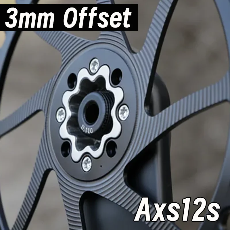 

Звездочка на 8 болтов для SRAM Red Force Rival AXS, 12 скоростей, прямое крепление, 40T, 42T, 44T, 48T, 50T, 52T, 54T, одинарная, с вылетом 3 мм