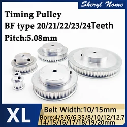 XL20/21/22/23/24/ tooth synchronous wheel groove width 11/16mm BF type transmission belt pulley inner hole 4-20mm