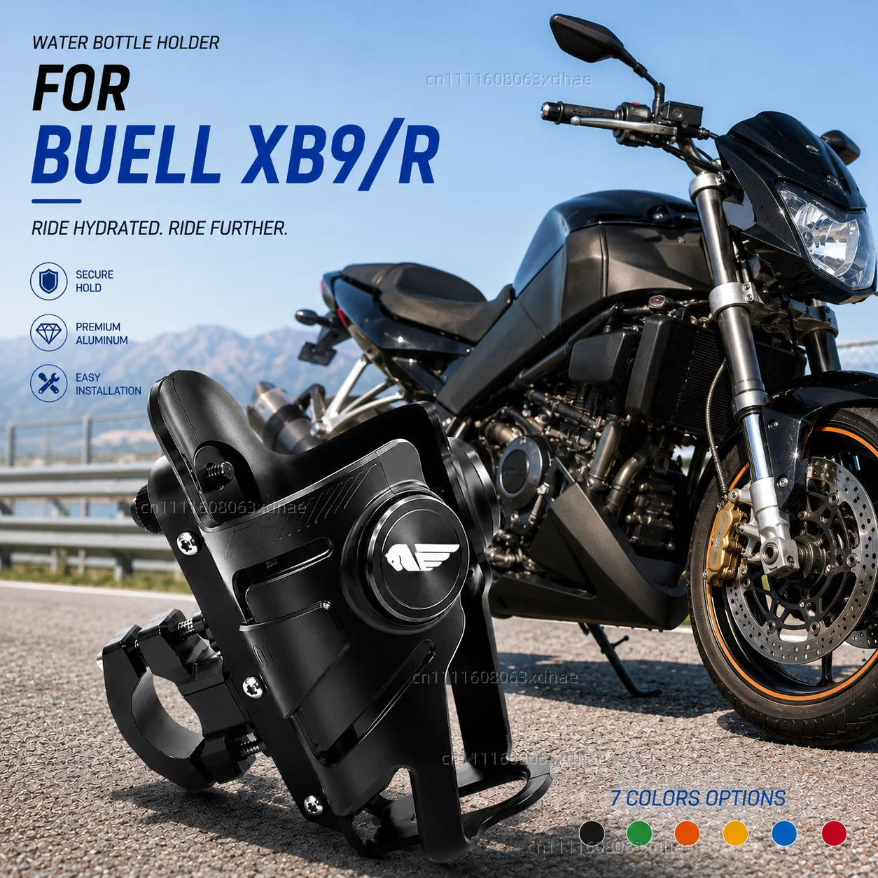 

Motorcycle Water Bottle Holder For Buell XB9/R XB12/R/XT XB9S XB12S Coffee Beverage Tea Cup Support Modification Accessories