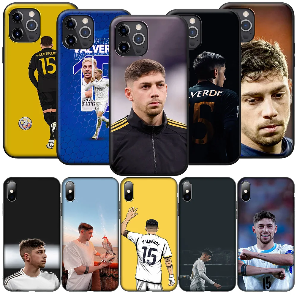 Federico Valverde New High-End Phone Case for Xiaomi POCO M6 M5 M4 F5 X6 C65 C55 C50 C51 C40  X4 Pro