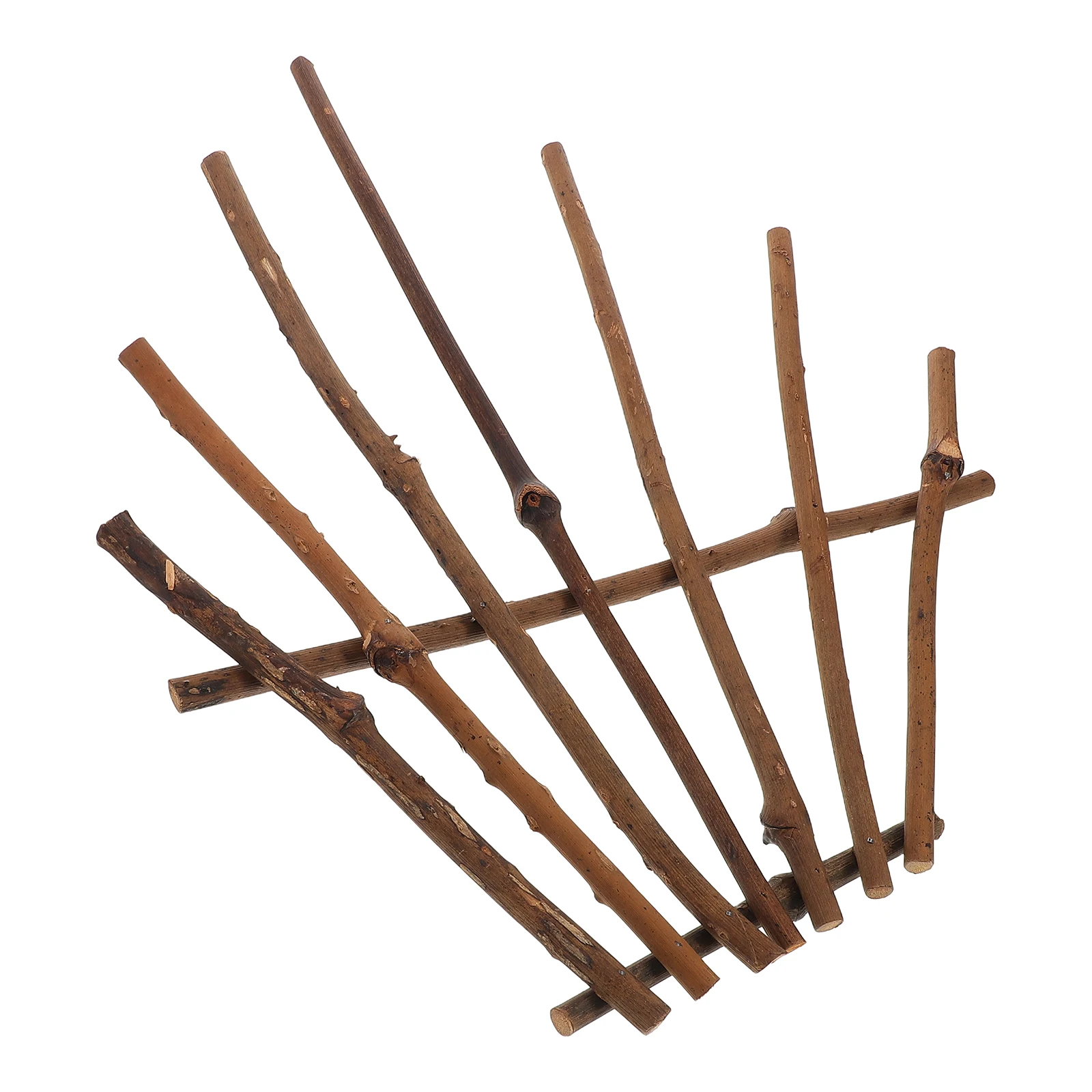 

Rattan Frame Finger Shape Wood Craft Branches Photo Props Natural Decoration Twigs DIY Wooden Ornaments Vintage Home