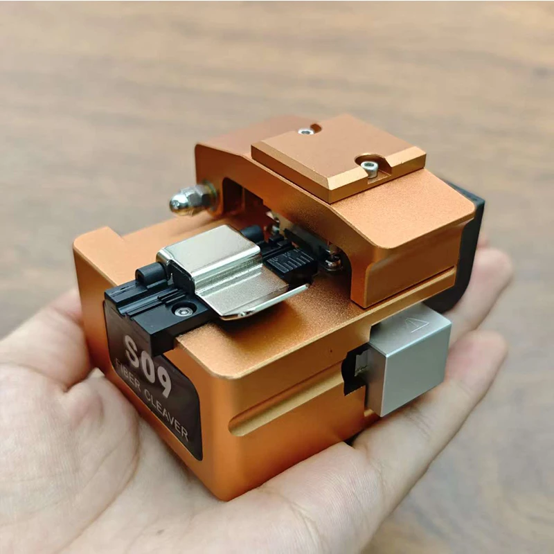 

AI-9 S09 High Precision Fusion Splicer Optical Fiber Cutter FTTH Optic Fiber Cleaver S09