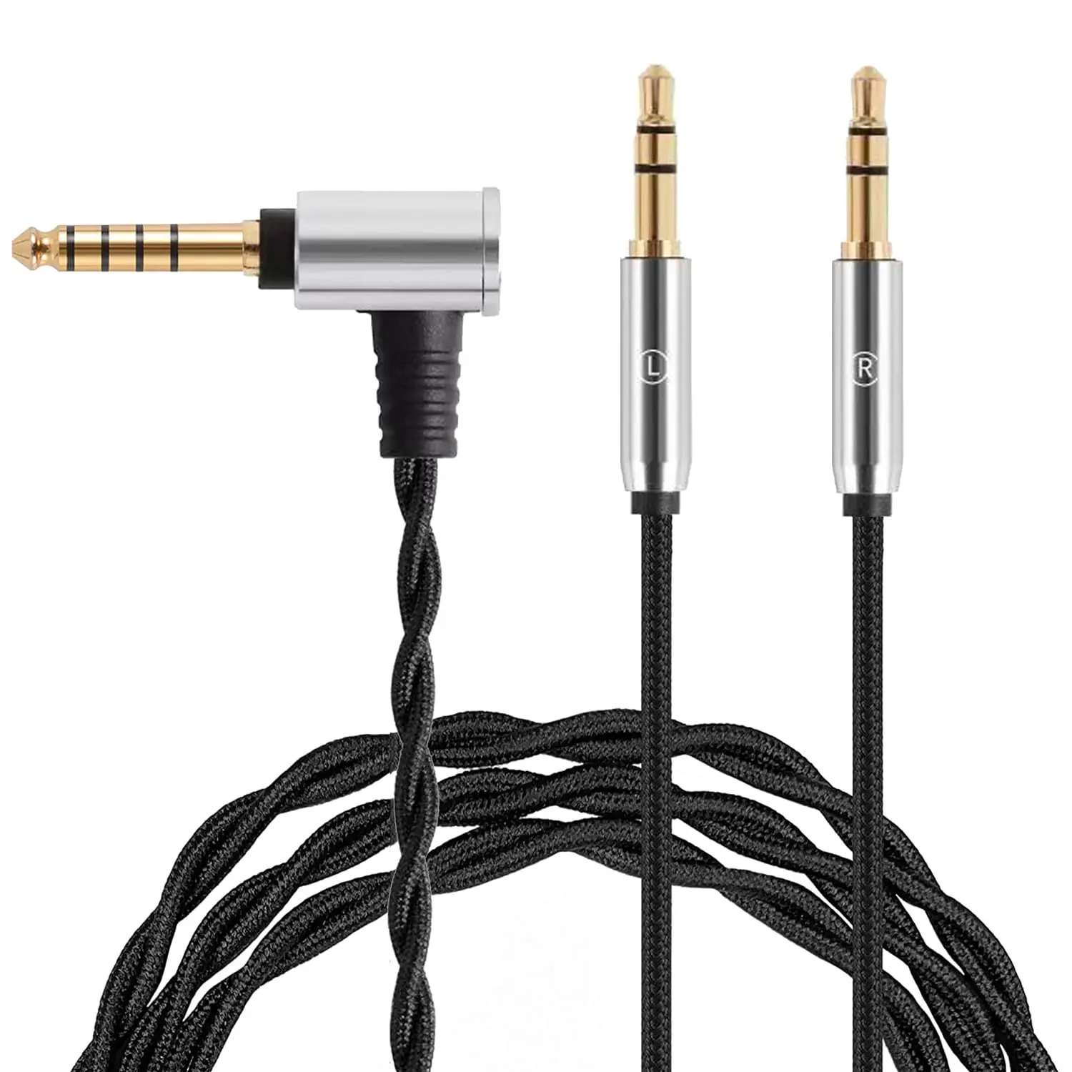 4.4mm 2.5mm BALANCED Headphone Cable for Hifiman HE400SE HE-350