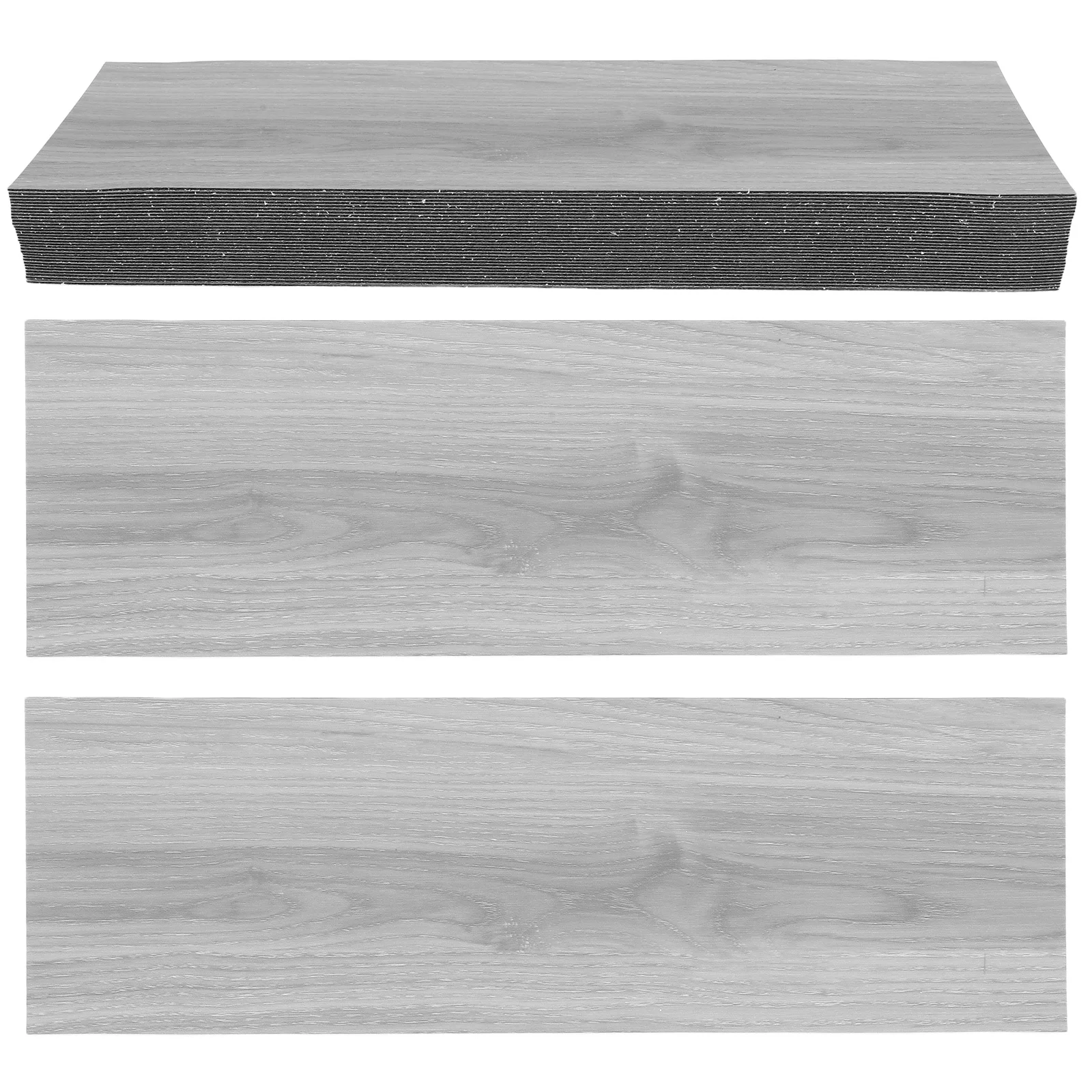 

32pcs 45X15Cm Self-Adhesive Wood Grain Wallpaper Waterproof Peel Stick Pvc Sticker For Kitchen Bathroom Wall Decor Removable