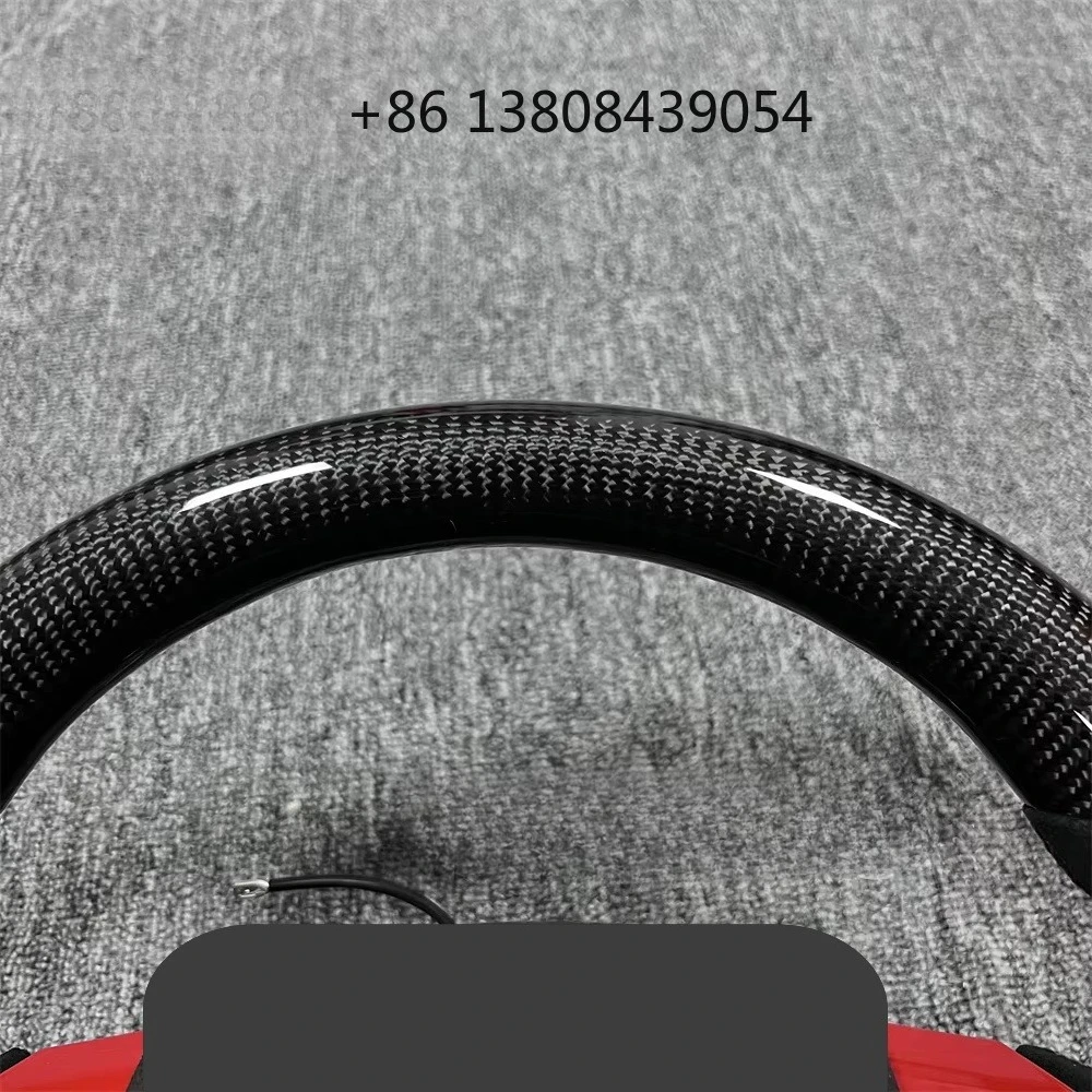 New Carbon Fiber and Trim Steering Wheel Suitable for Toyota Land Cruiser LC300 LC200 LC79 LC76 Car Steering Wheel view 4