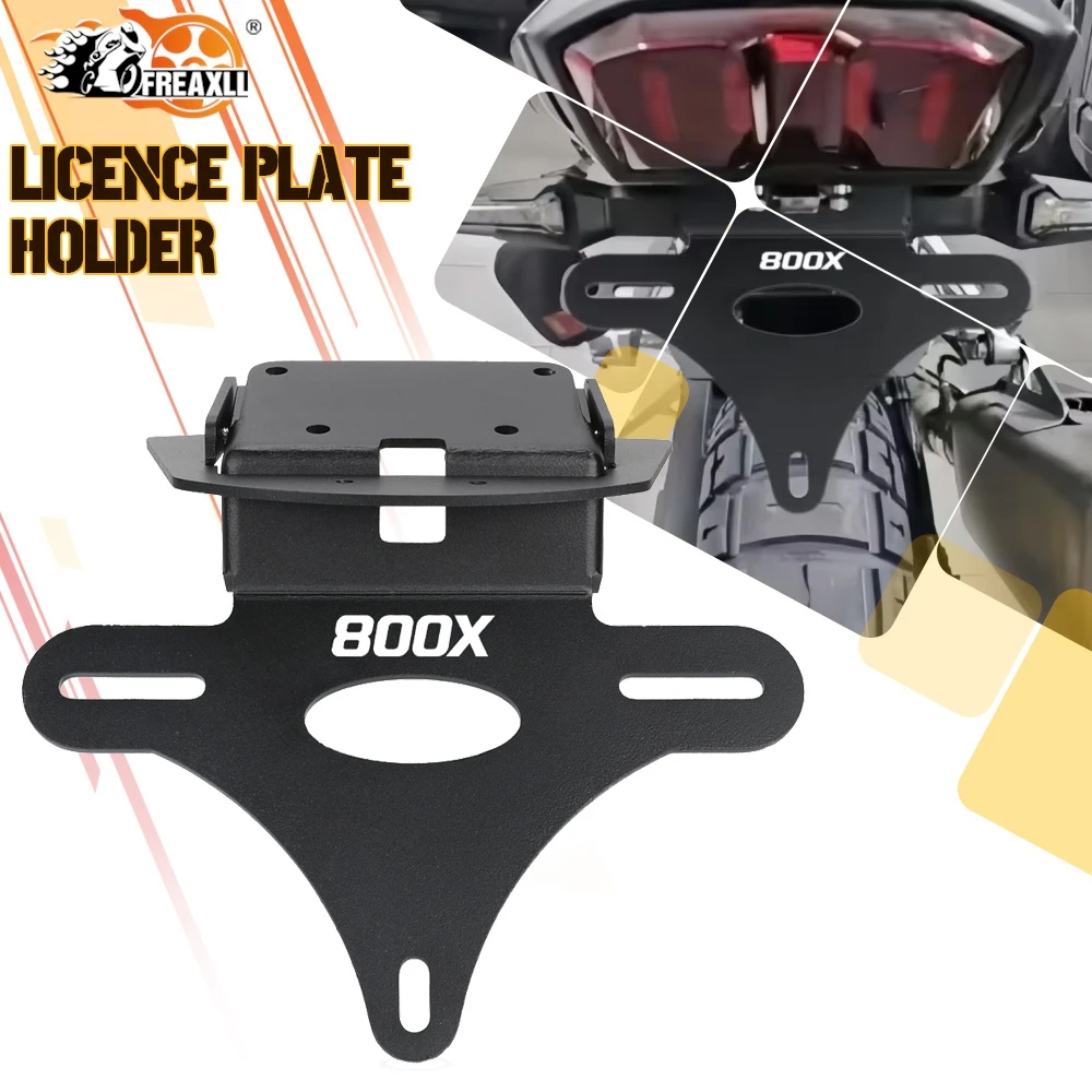 Support de plaque d'immatriculation pour KOVE 800X 800 X Pro KY800X ADV Rally Super Adventure 2024 2025 2026 – Fixation de garde-boue