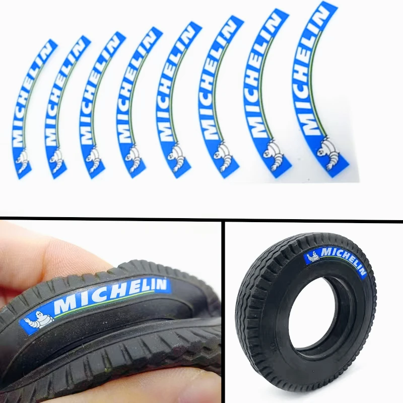 

Tire Elastic Decorative Sticker for 1/14 Tamiya RC Truck Tipper SCANIA R620 VOLVO 750 ACTROS BENZ 3363 MAN Model DIY Car Parts