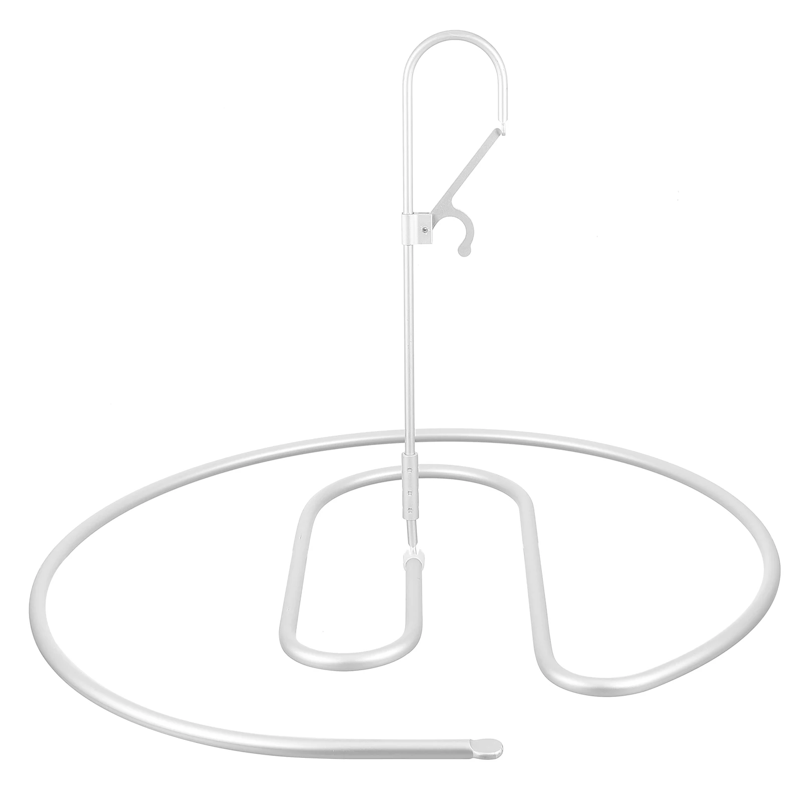 

Ветрозащитная сушилка из алюминиевого сплава, серебряная спиральная вешалка, простыня, инструмент для стирки одежды, одеяло для кровати, полотенце, домашний подарок