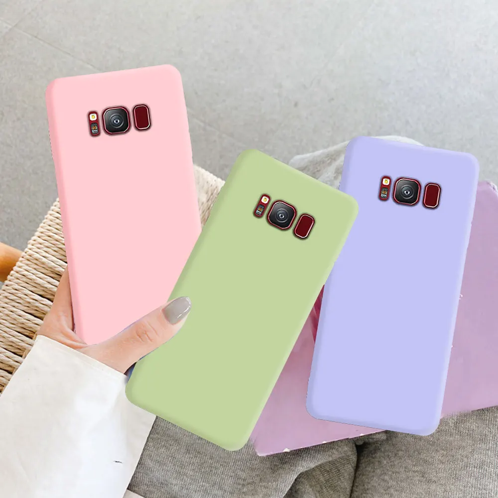 Liquid Silicone Protective Case For Samsung Galaxy S8 S9 S10 S10e S20 fe Note 8 9 10 Plus Note 20 Ultra Cover Coque